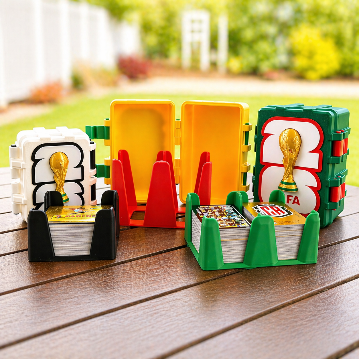 World Cup Sticker Organizer Box for Panini Collectors