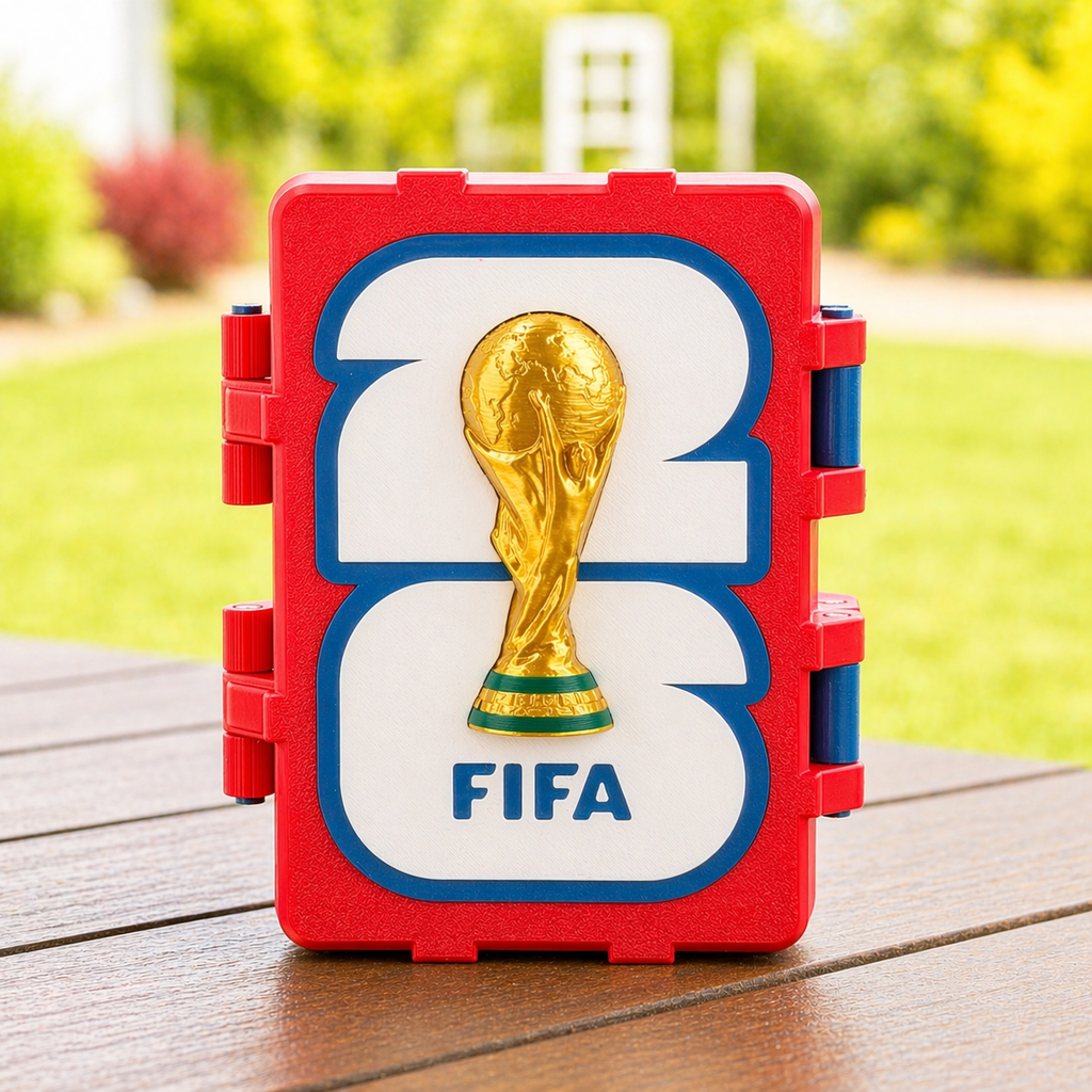 World Cup Sticker Organizer Box for Panini Collectors