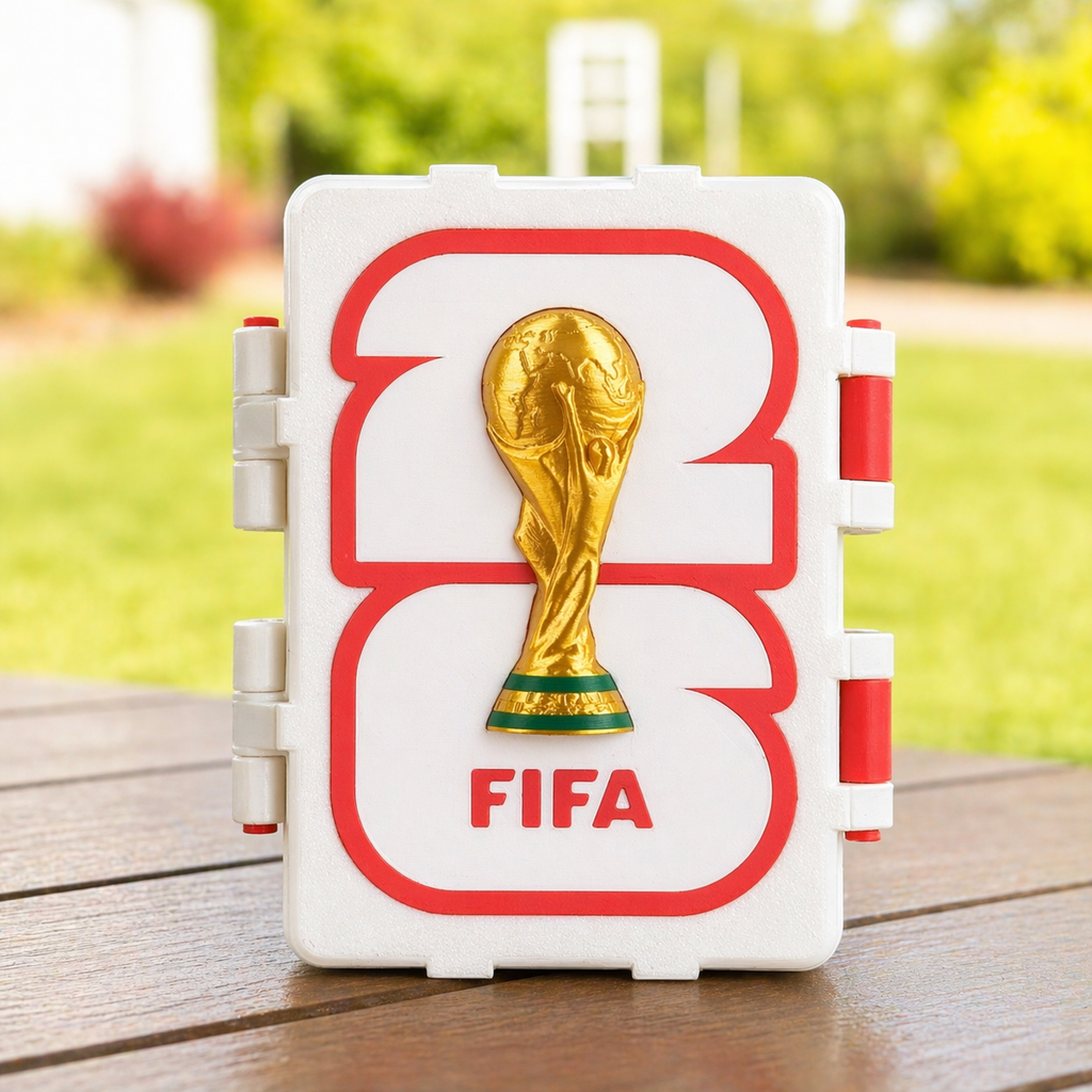 World Cup Sticker Organizer Box for Panini Collectors