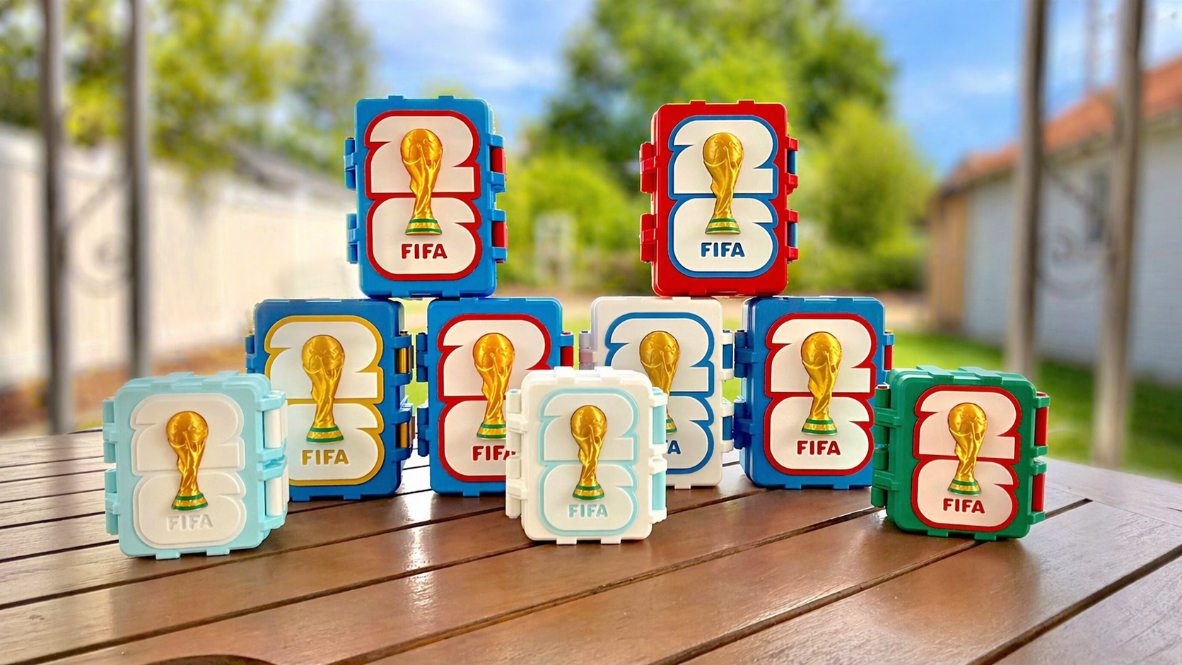 World Cup Sticker Organizer Box for Panini Collectors