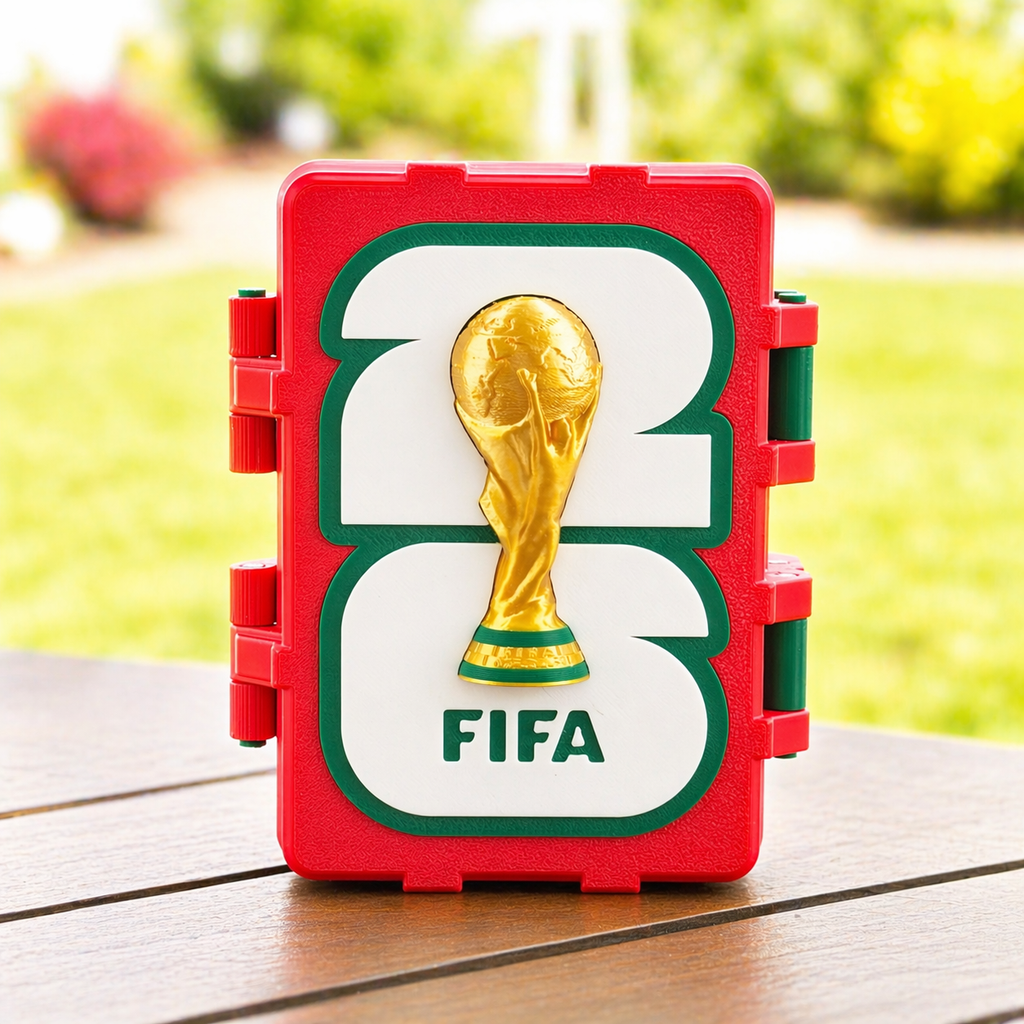 World Cup Sticker Organizer Box for Panini Collectors
